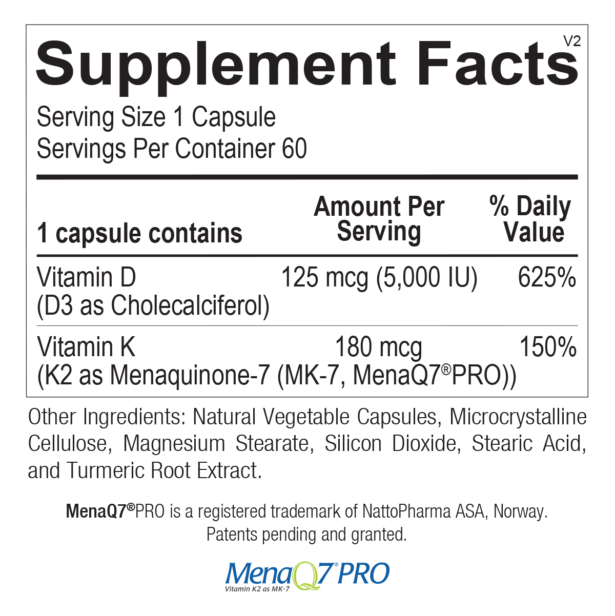 RetzlerRx® Synergy D3K2 PRO – Bone, Heart & Immune Health Vitamins & Supplements Cardiometabolic & Heart Health Collection HormoneSynergy