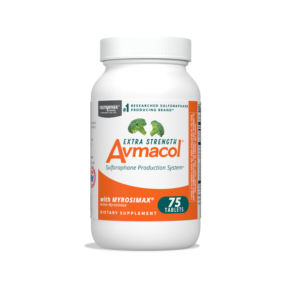 Avmacol® Extra Strength – Sulforaphane Detox & Immune Support - 30 / 75 Tablets