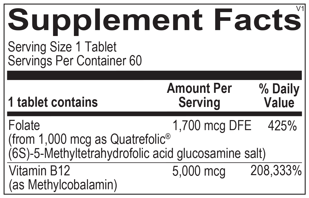 RetzlerRx® Methyl B-12 Synergy Plus – Activated B12 + Folate for Energy & Cognitive Support Cherry Tablet Cardiometabolic & Heart Health Collection HormoneSynergy