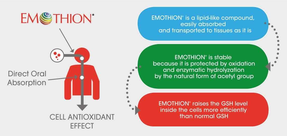 S-Acetyl Glutathione – Emothion® Advanced Antioxidant 120 ea. Acid-Resistant Capsules Antioxidants Dr. Retzler’s Line of Premier Supplements HormoneSynergy