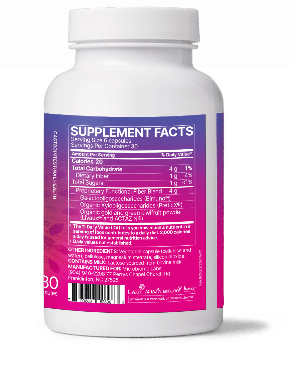 Mega Prebiotic (Precision Prebiotic for Microbiome Support)