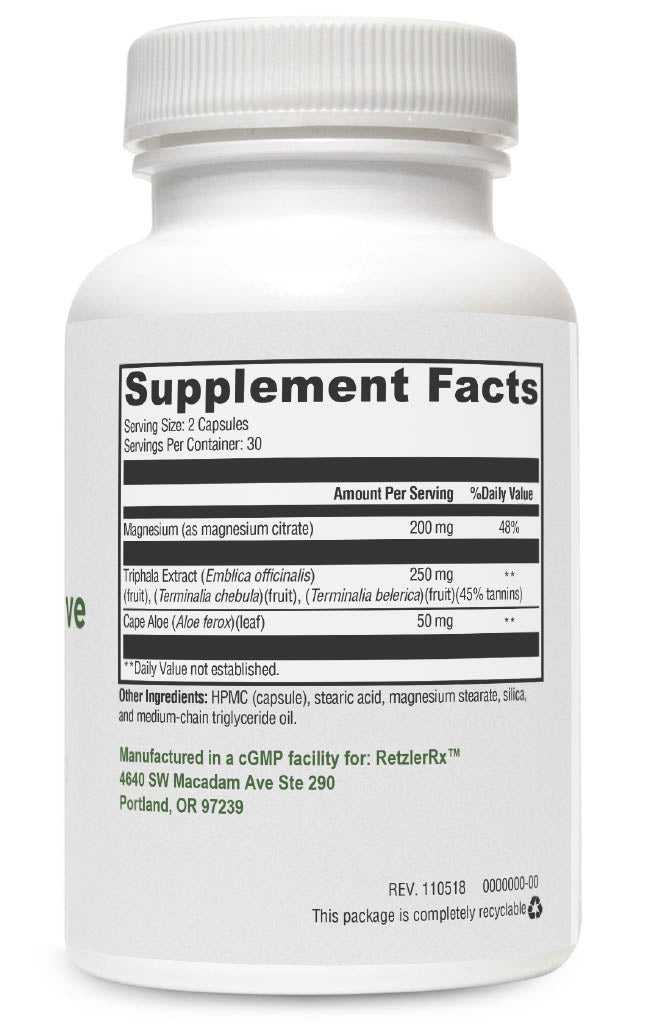 Herbal Laxative – Gentle, Natural Digestive Support Digestive Health Dr. Retzler’s Line of Premier Supplements HormoneSynergy