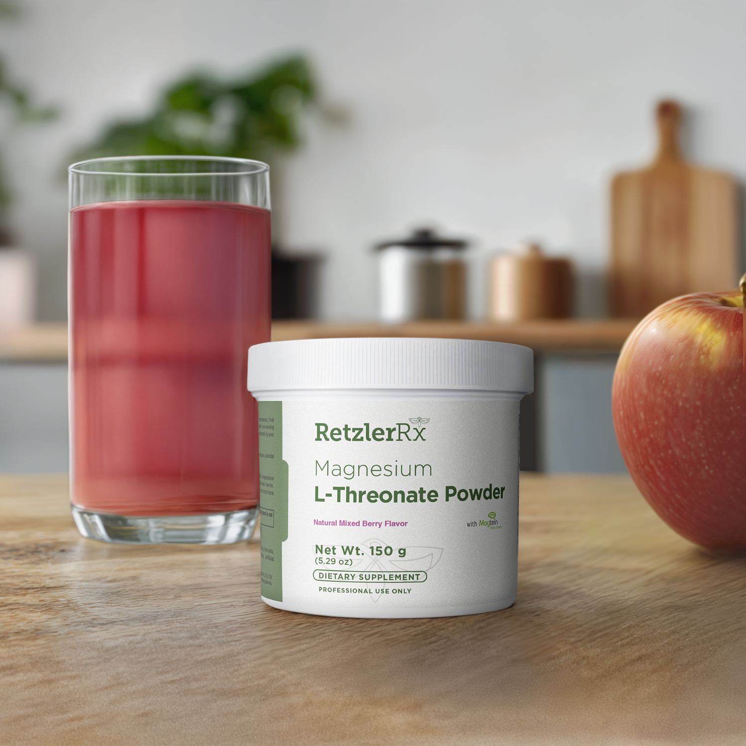RetzlerRx® Magnesium L-Threonate Powder – Highly Absorbable Magtein® for Brain & Cognitive Support - Berry Flavor Brain and Mood Support Dr. Retzler’s Line of Premier Supplements HormoneSynergy