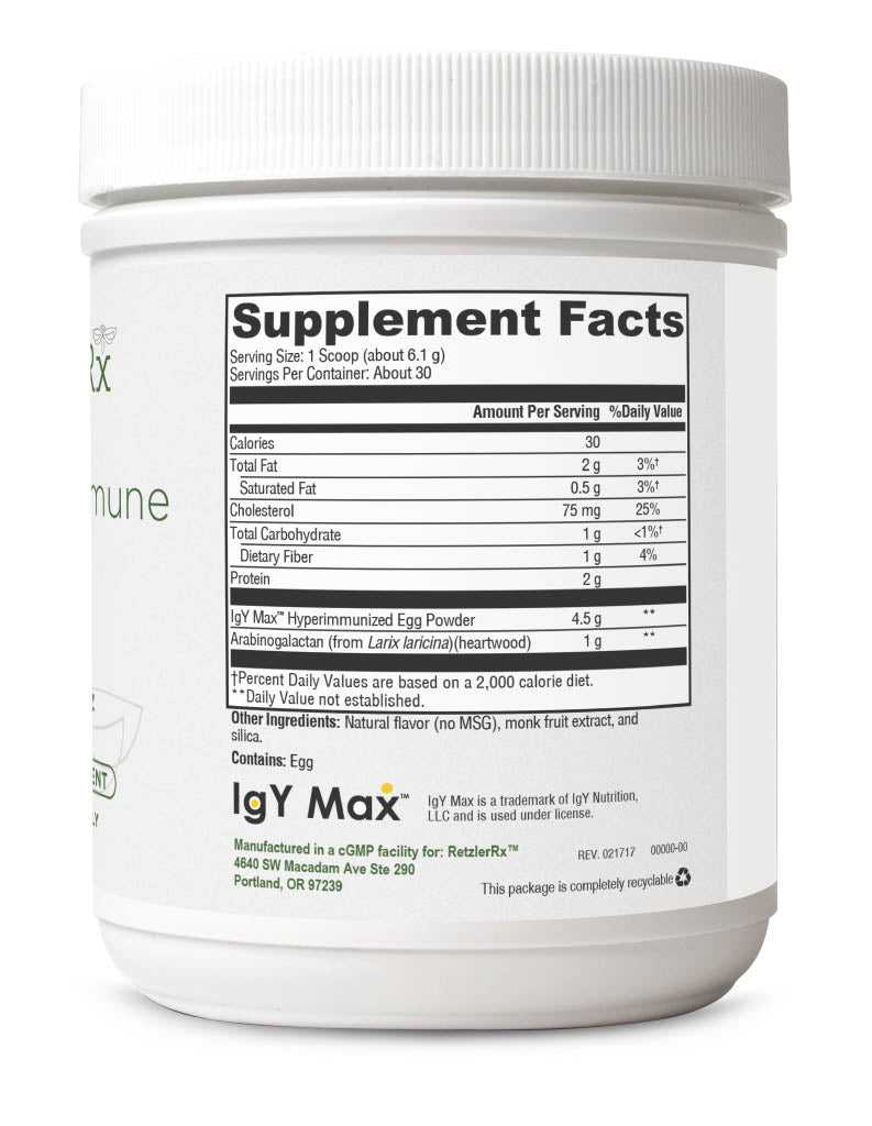 RetzlerRx® Intest-Immune DF Plus – Gut & Immune Resilience Support Dr. Retzler’s Line of Premier Supplements HormoneSynergy