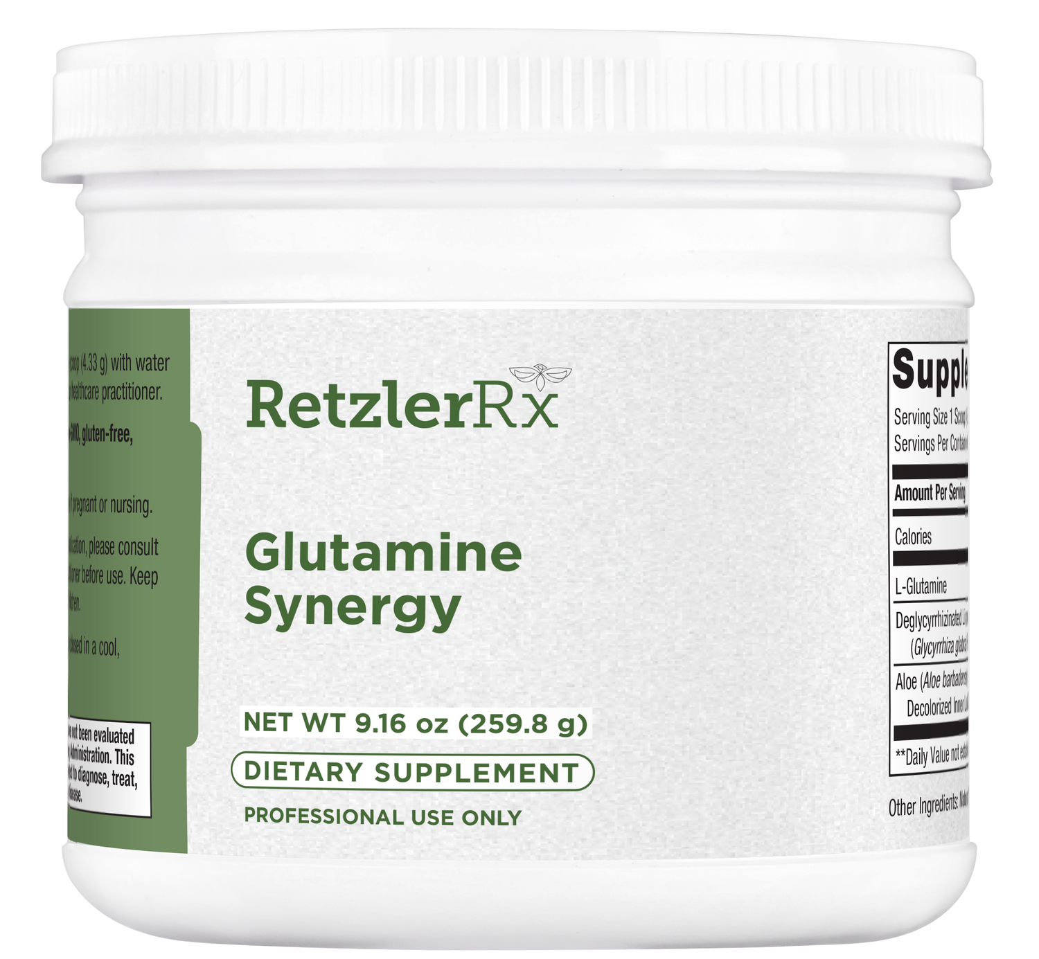 Glutamine Synergy | Digestive Health & Gut Lining Support Digestive Support Dr. Retzler’s Line of Premier Supplements HormoneSynergy