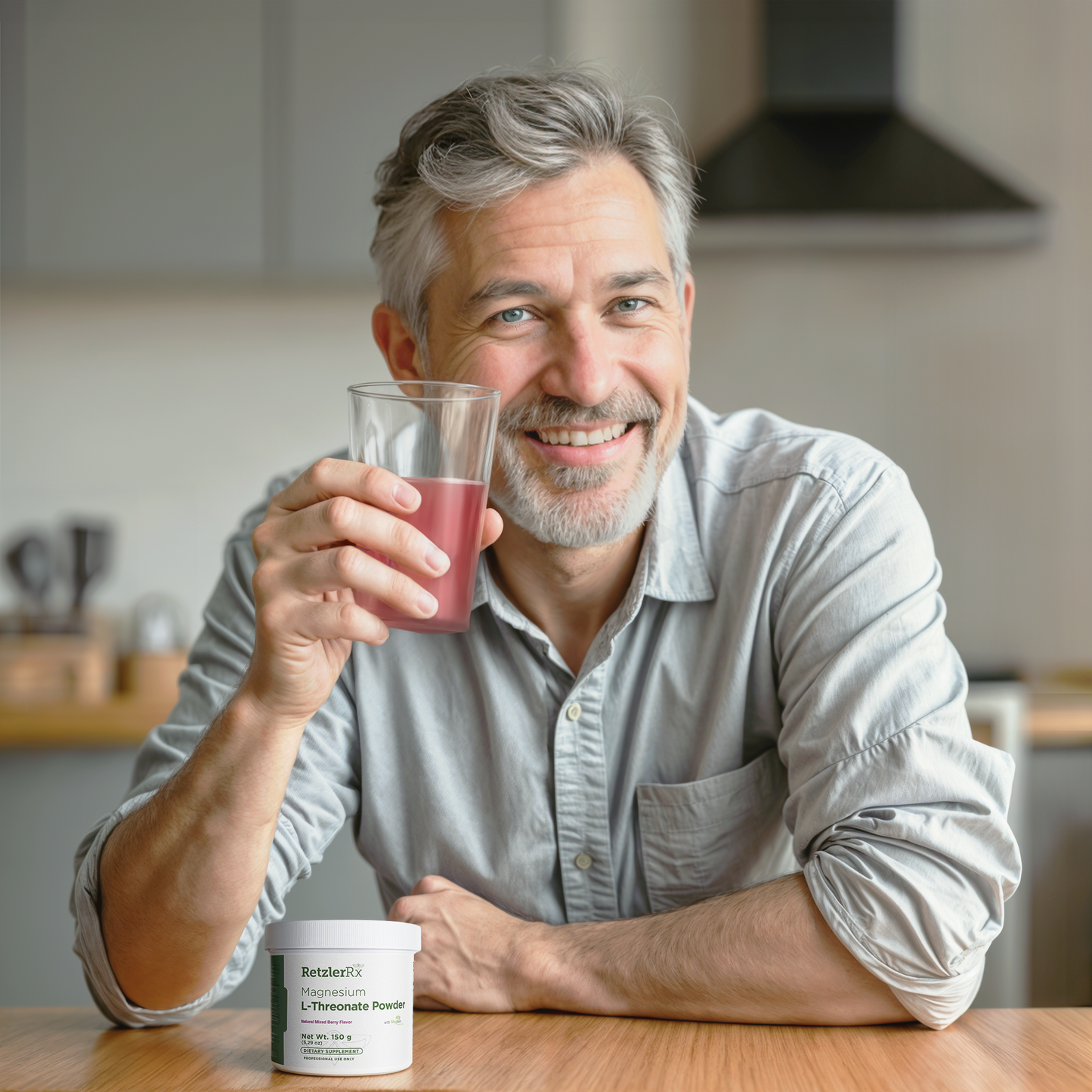 RetzlerRx® Magnesium L-Threonate Powder – Highly Absorbable Magtein® for Brain & Cognitive Support - Berry Flavor Brain and Mood Support Dr. Retzler’s Line of Premier Supplements HormoneSynergy