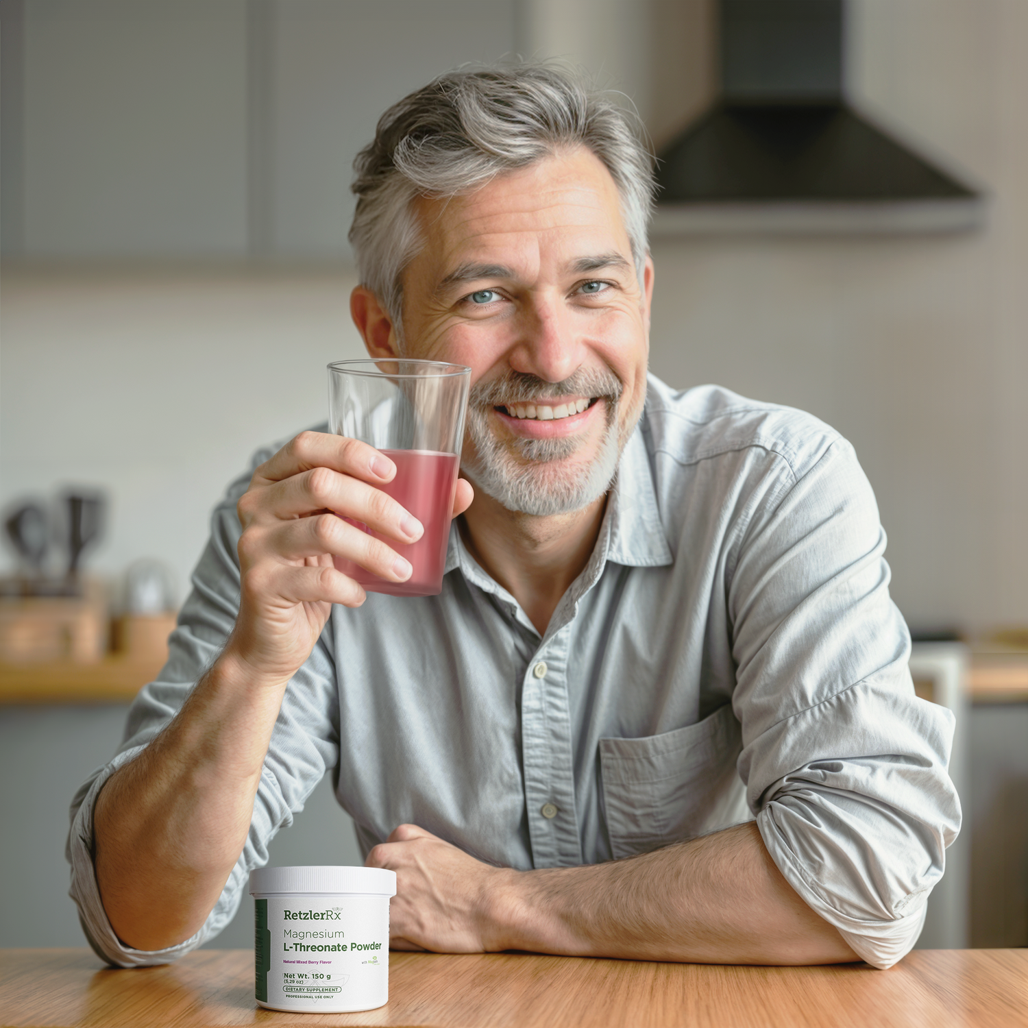 RetzlerRx® Magnesium L-Threonate Powder – Highly Absorbable Magtein® for Brain & Cognitive Support - Berry Flavor Brain and Mood Support Dr. Retzler’s Line of Premier Supplements HormoneSynergy