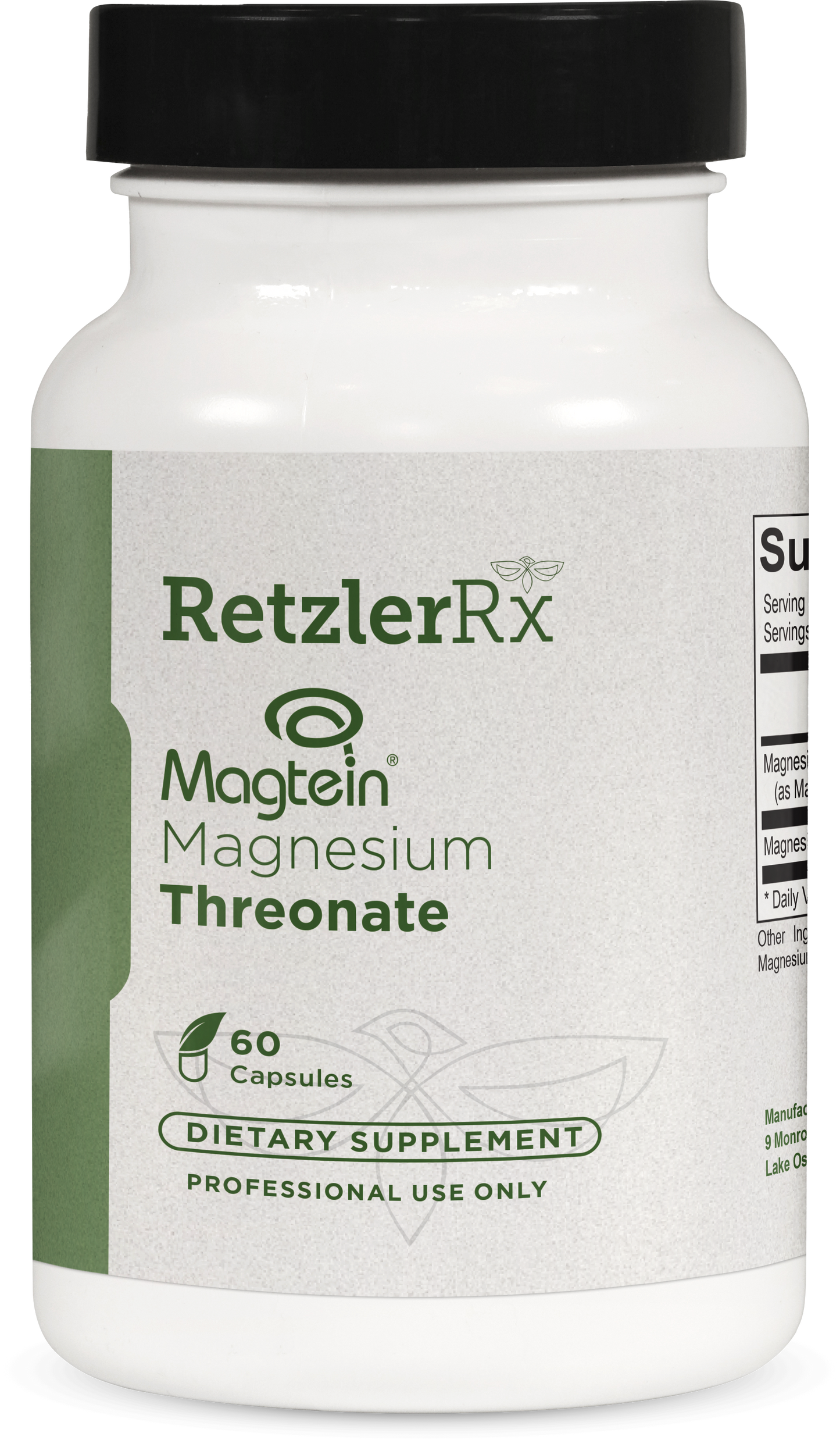 RetzlerRx® Magnesium L-Threonate | Brain, Sleep & Cognitive Support | Magtein®