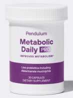 Pendulum Metabolic Daily Pro – Advanced Daily Probiotic for Gut & Metabolic Health Probiotic GLP-1 Weight Loss for Longevity® Supplement Collection HormoneSynergy