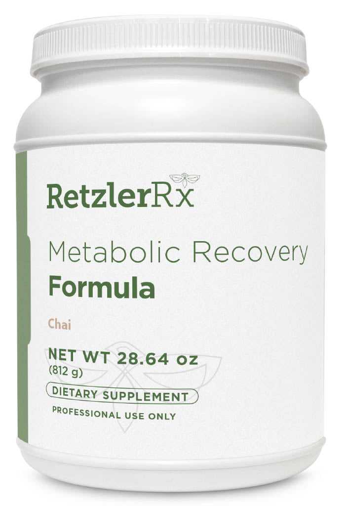 RetzlerRx Metabolic Recovery Formula GHI Chai vegan protein for GI health liver detox and metabolic support