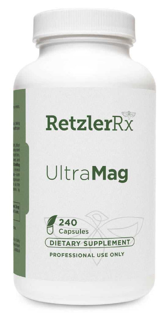 UltraMag – Albion® TRAACS® Magnesium Lysinate Glycinate by RetzlerRx® Minerals Dr. Retzler’s Line of Premier Supplements HormoneSynergy