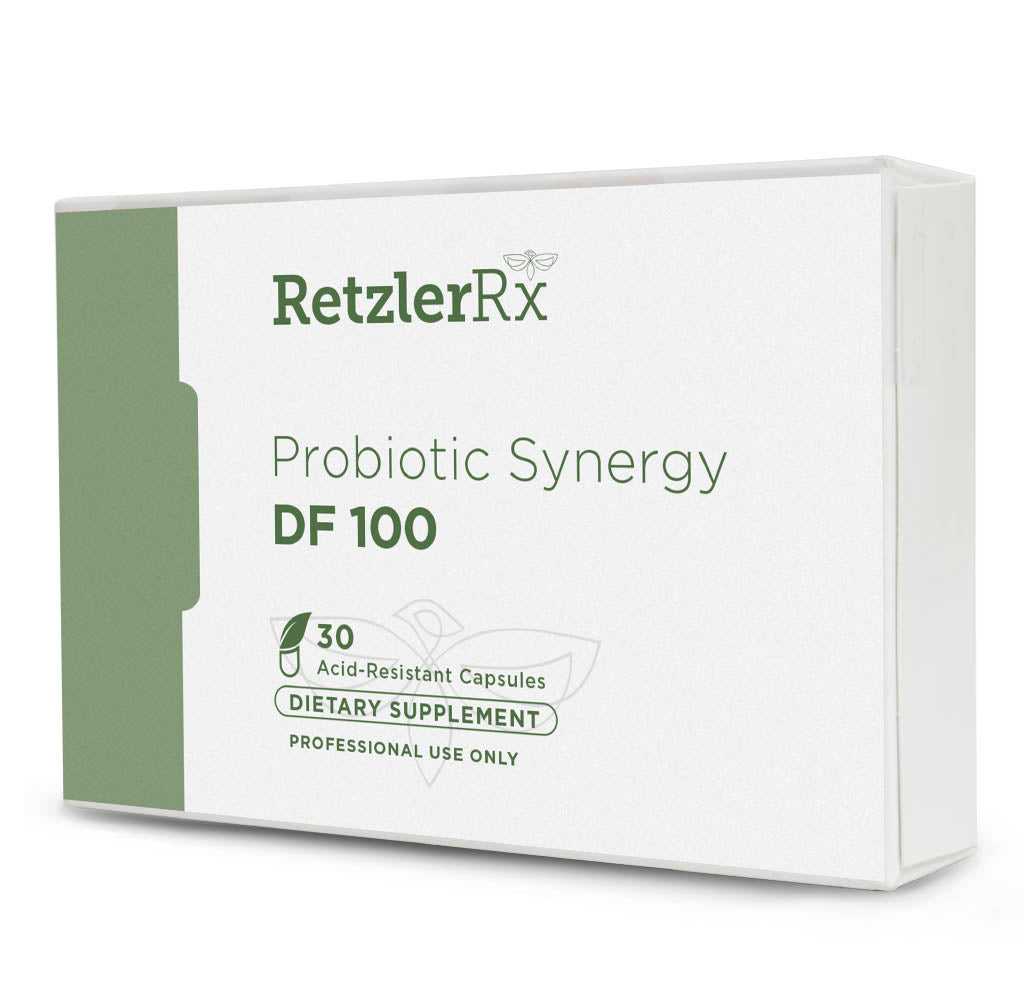 Probiotic Synergy DF100 – High-Potency Probiotic with Fonterra® HN019 & HOWARU® Strains by RetzlerRx® Probiotics Dr. Retzler’s Line of Premier Supplements HormoneSynergy