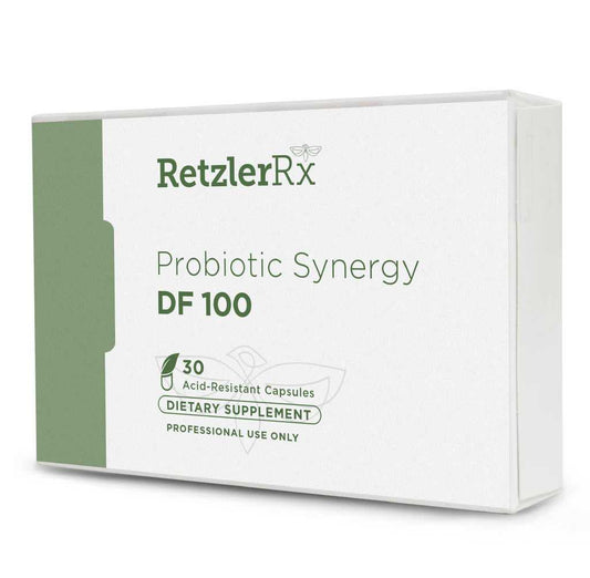 Probiotic Synergy DF100 – High-Potency Probiotic with Fonterra® HN019 & HOWARU® Strains by RetzlerRx® Probiotics Dr. Retzler’s Line of Premier Supplements HormoneSynergy