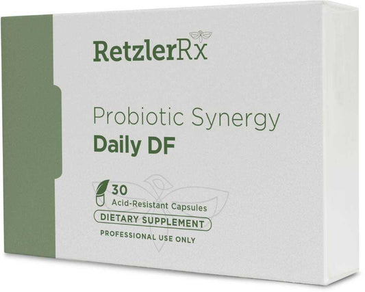 Probiotic Synergy Daily DF30 – Daily Gut & Immune Support by RetzlerRx® Probiotics Dr. Retzler’s Line of Premier Supplements HormoneSynergy