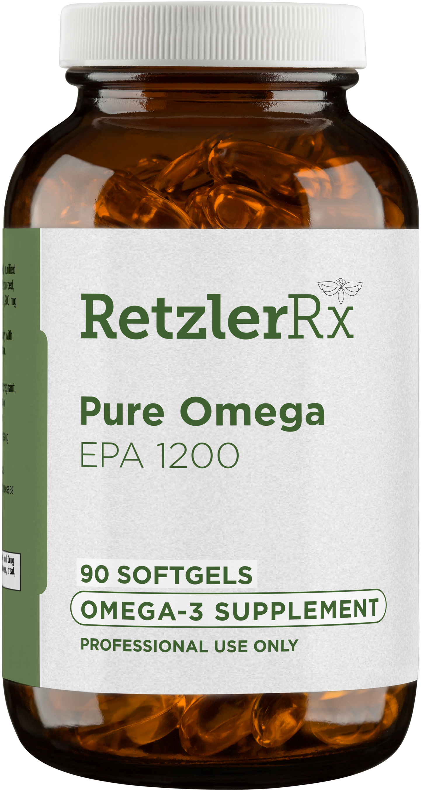 HormoneSynergy Pure Omega EPA 1200 high-dose EPA-only fish oil softgels for cardiovascular and inflammatory support