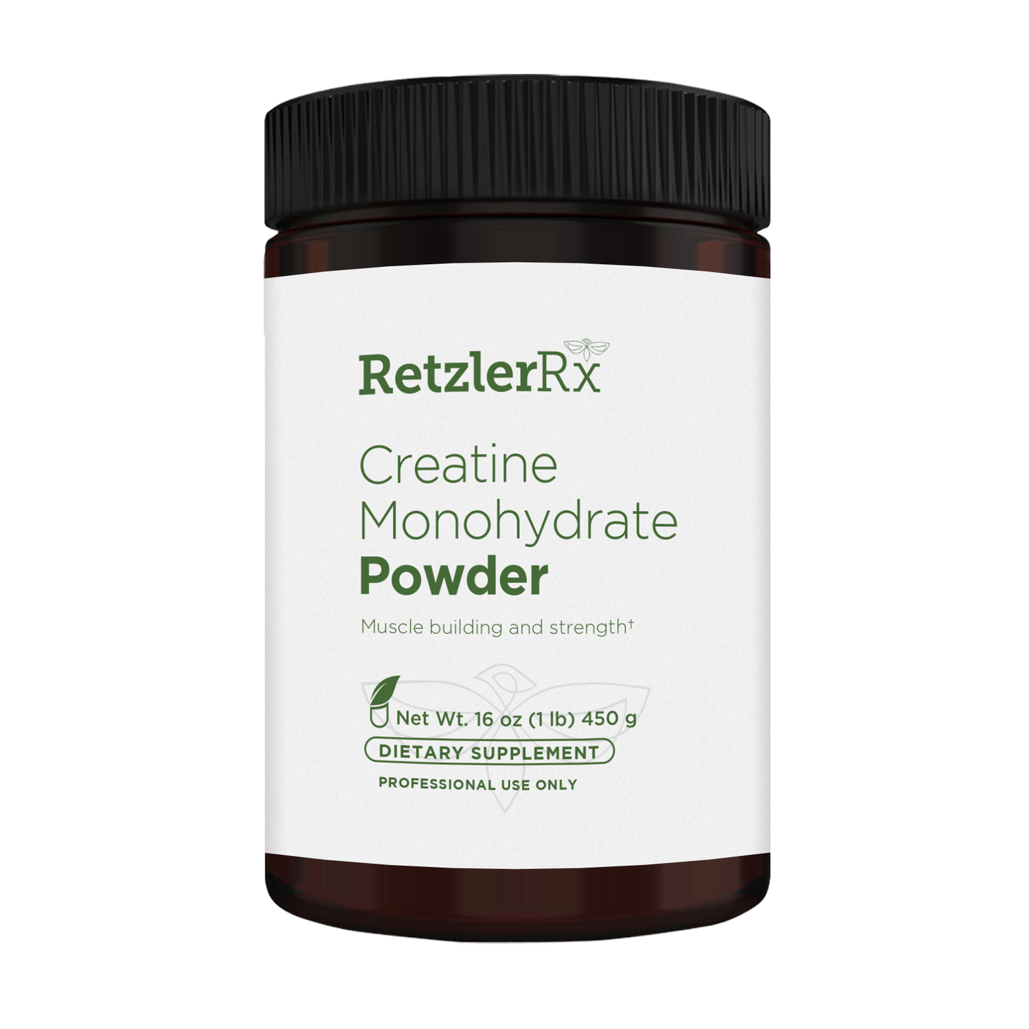 Creatine Monohydrate Powder – Micronized Creatine for Strength, Power & Recovery by RetzlerRx® Protein and Collagen Dr. Retzler’s Line of Premier Supplements HormoneSynergy