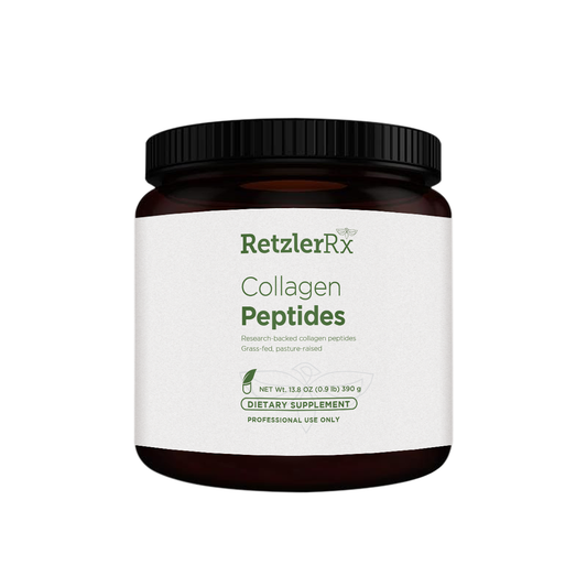 Collagen Peptides – Hydrolyzed Collagen Powder with FORTIGEL®, FORTIBONE® & VERISOL® by RetzlerRx® Protein and Collagen Dr. Retzler’s Line of Premier Supplements HormoneSynergy