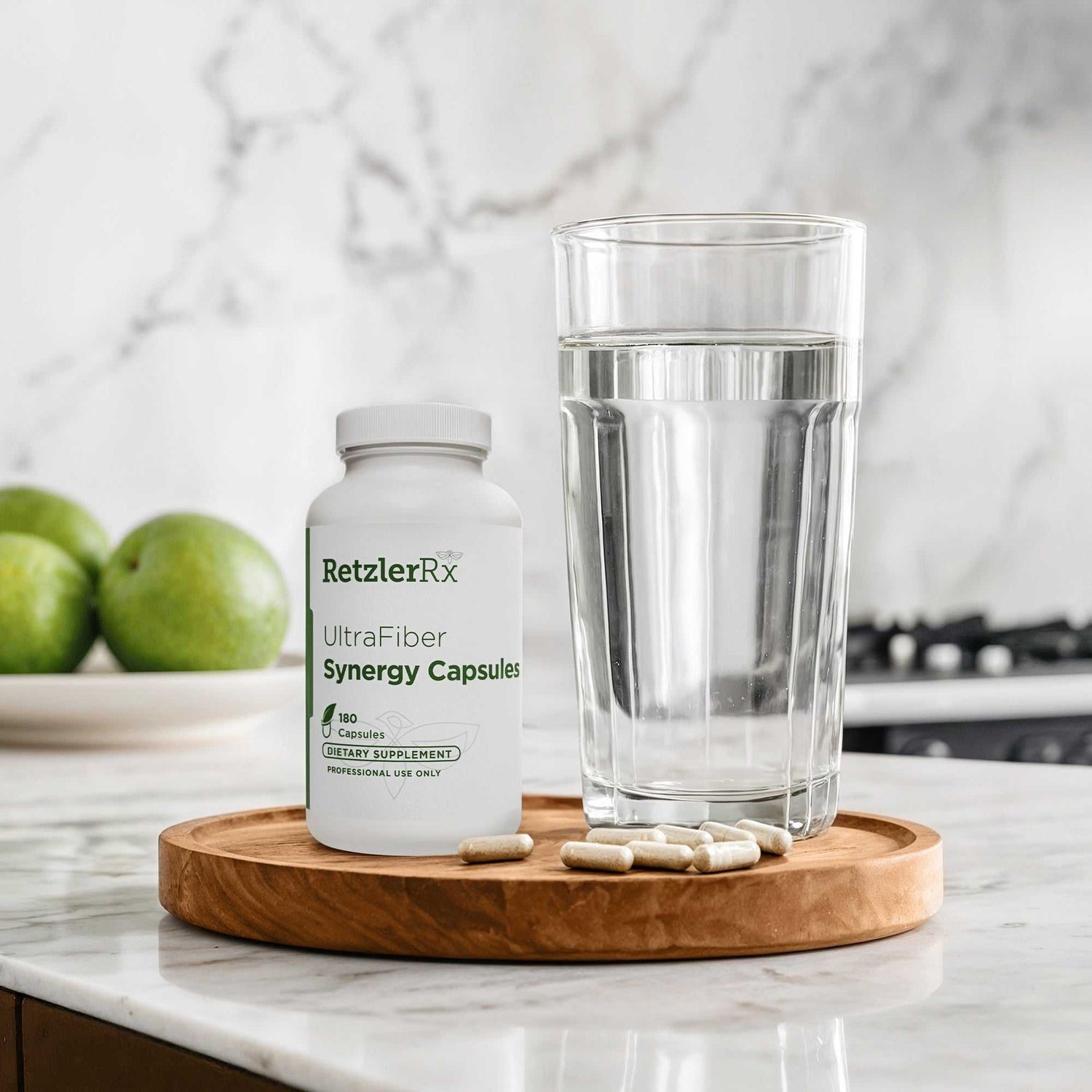 RetzlerRx® UltraFiber Synergy Capsules – Digestive & Weight Management Support Dr. Retzler’s Line of Premier Supplements HormoneSynergy