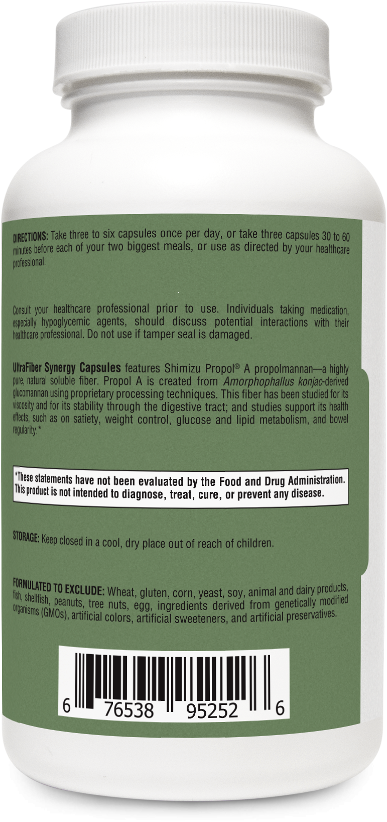 RetzlerRx® UltraFiber Synergy Capsules – Digestive & Weight Management Support Dr. Retzler’s Line of Premier Supplements HormoneSynergy