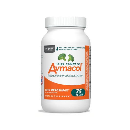 Avmacol Extra Strength sulforaphane support with beta-glucan for cellular defense and detoxification support from RetzlerRx