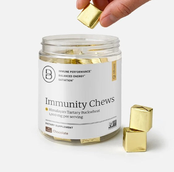 Big Bold Health Immunity Chews with Himalayan Tartary Buckwheat for immune support gut wellness and balanced energy