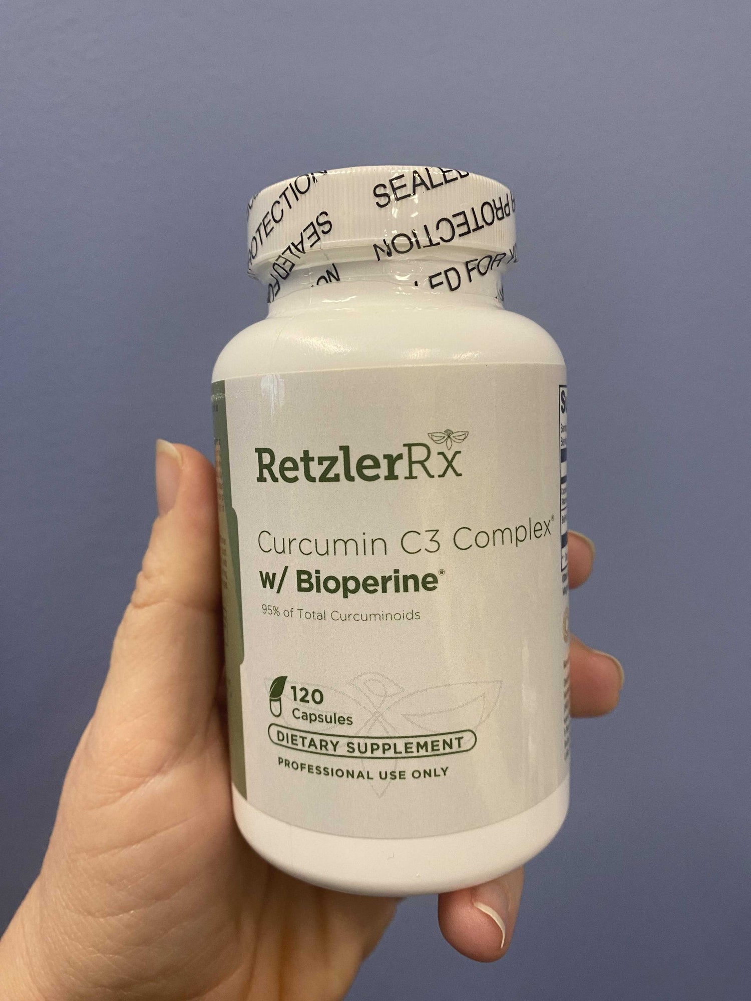 Curcumin C3 Complex – High Absorption Turmeric Extract with BioPerine® by RetzlerRx® Dr. Retzler’s Line of Premier Supplements HormoneSynergy