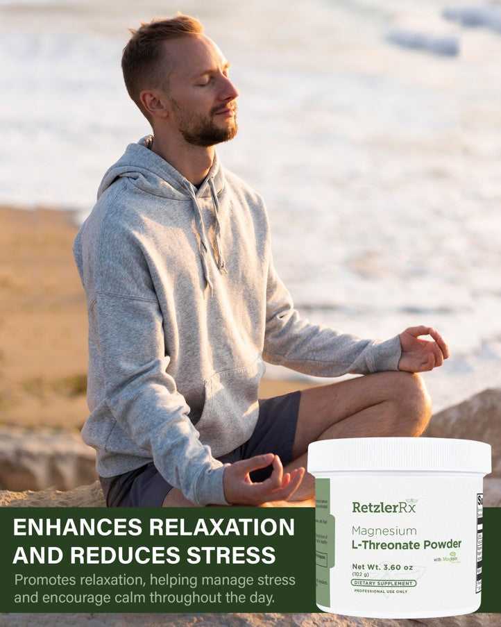 RetzlerRx® Magnesium L-Threonate Powder – Magtein® Cognitive & Sleep Support UNFLAVORED Brain and Mood Support Dr. Retzler’s Line of Premier Supplements HormoneSynergy