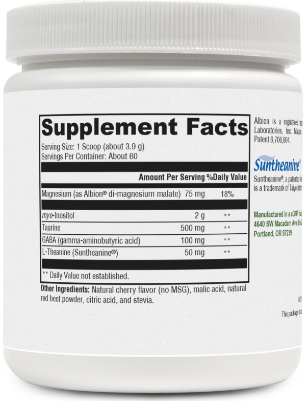 Relax Synergy – Cherry-Flavored Stress & Relaxation Support by RetzlerRx® Brain and Mood Support Dr. Retzler’s Line of Premier Supplements HormoneSynergy